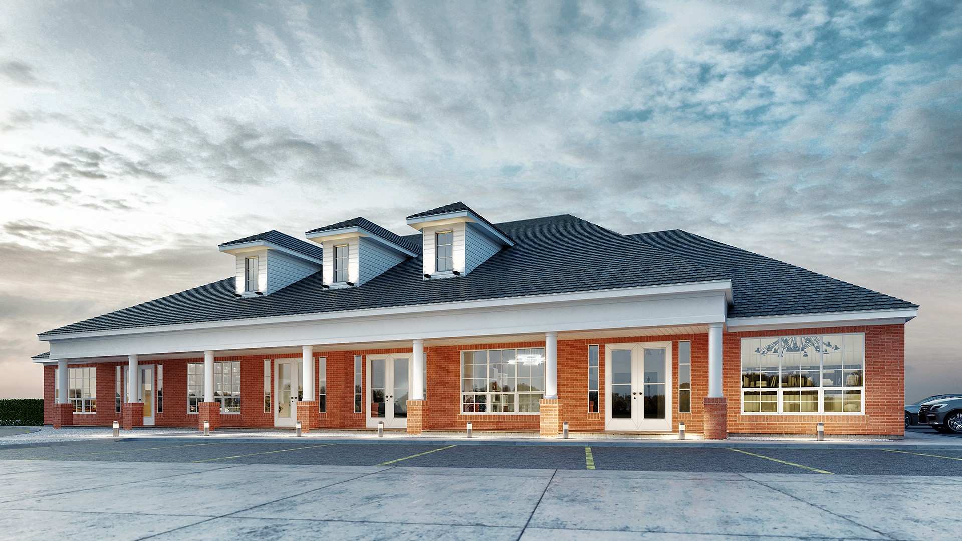 exterior rendering (home)